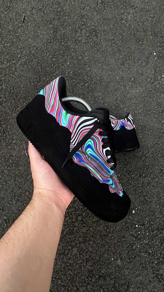 Black Hole Air Force 1 Rainbow