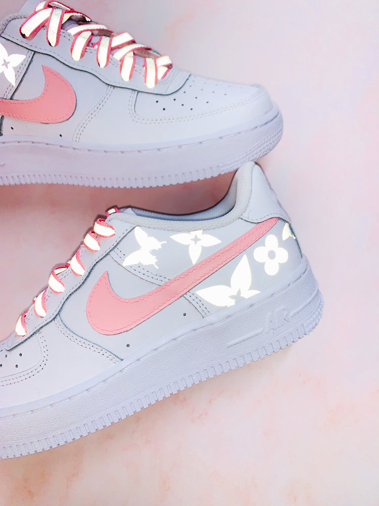 Reflective Butterfly Monogram Air Force 1